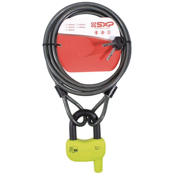 Låsesett m/2 hengelåser